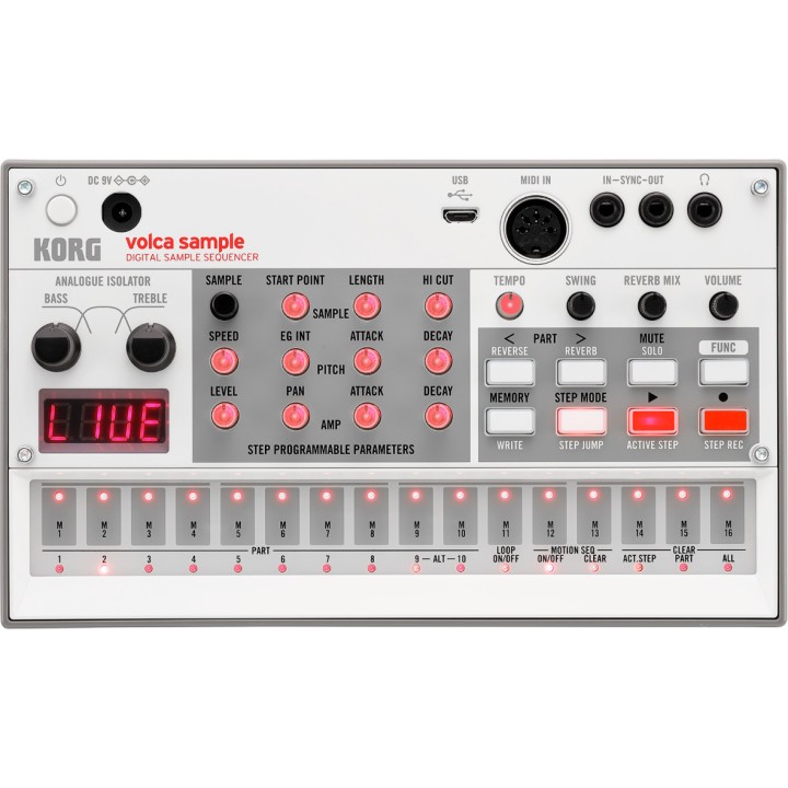 korg volca-sample 2 sequencer
