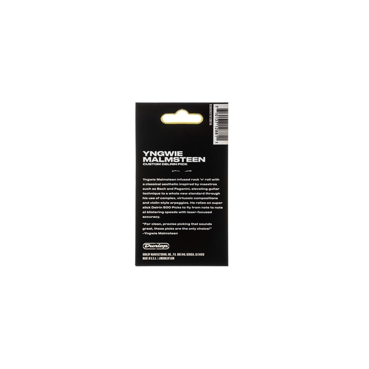 Acquista DUNLOP YJMP02RD MALMSTEEN CUSTOM DELRIN PICK 2.0 MM 6PC online | Merula Strumenti Musicali