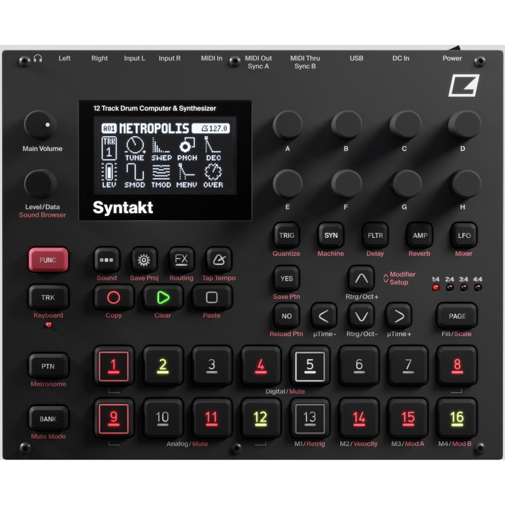 Elektron Syntakt Groove Box