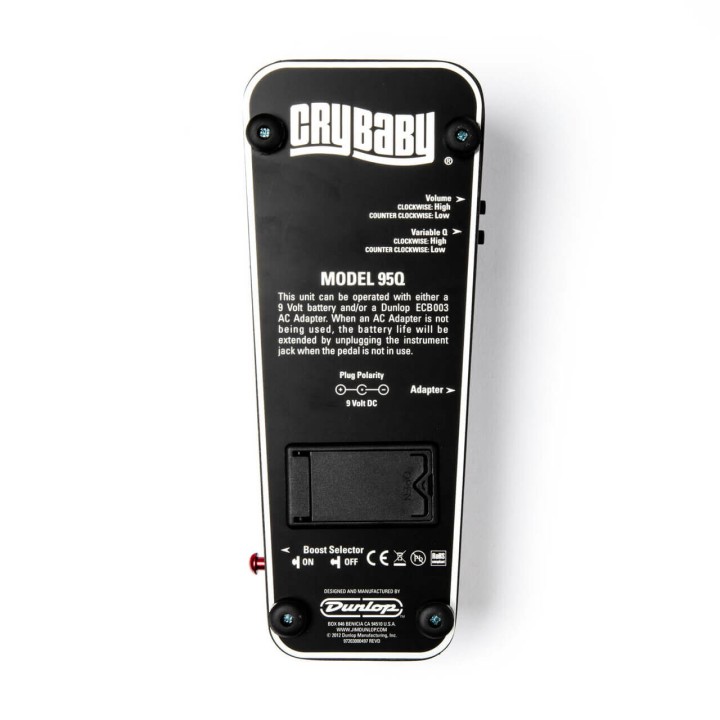 Acquista DUNLOP 95Q Cry Baby Wah Ottico online | Merula Strumenti Musicali