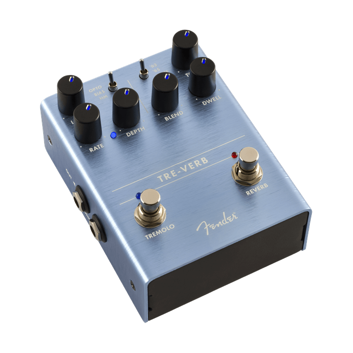 Fender Tre-Verb Digital Reverb/Tremolo, pedale per chitarra elettrica