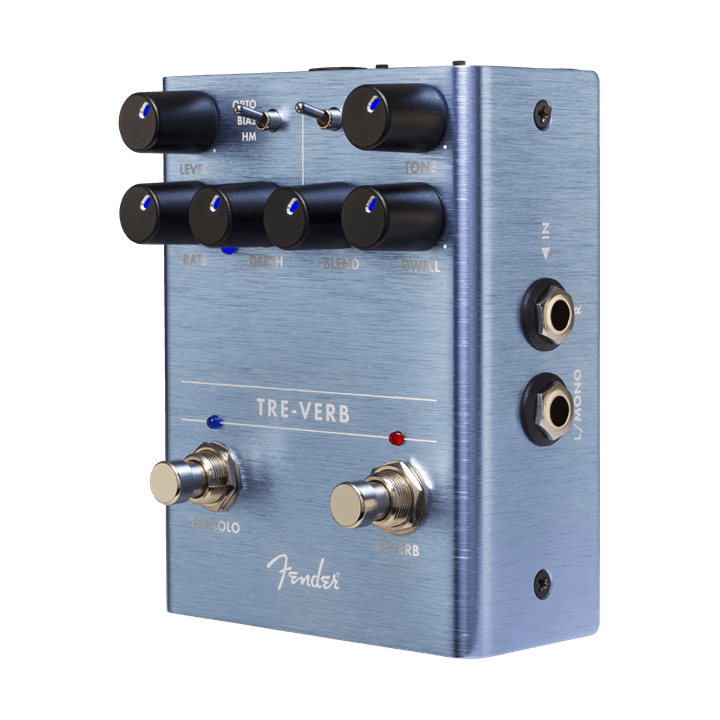 Fender Tre-Verb Digital Reverb/Tremolo, pedale per chitarra elettrica
