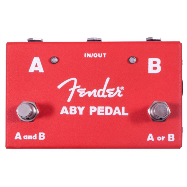 Acquista FENDER 2-Switch ABY Pedal, Red online | Merula Strumenti Musicali