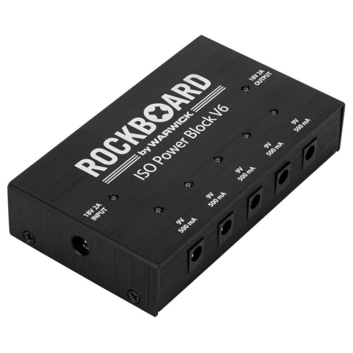 Acquista ROCKBOARD RBO POW BLOCK ISO 6 POWER BLOCK ISO 6 Alimentatore online | Merula Strumenti Musicali