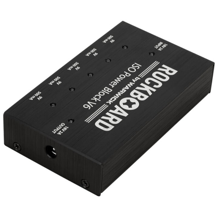 Acquista ROCKBOARD RBO POW BLOCK ISO 6 POWER BLOCK ISO 6 Alimentatore online | Merula Strumenti Musicali