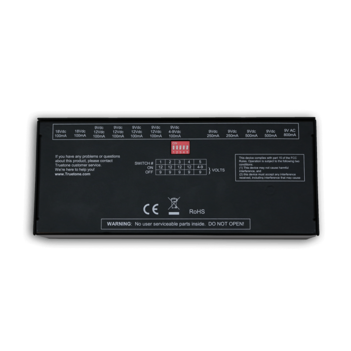 Acquista VISUAL SOUND CS12 1-SPOT PRO - 12 Uscite 9/12/18V online | Merula Strumenti Musicali