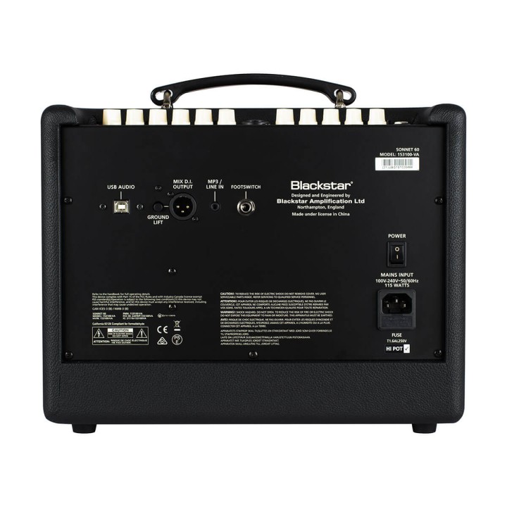 Acquista BLACKSTAR Sonnet 60 Black online | Merula Strumenti Musicali