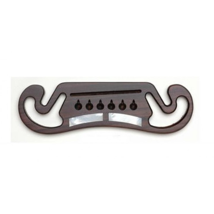 Acquista ALL PARTS GB 2867-0RF MOUSTACHE ACOUSTIC BRIDGE ROSEWOOD online | Merula Strumenti Musicali