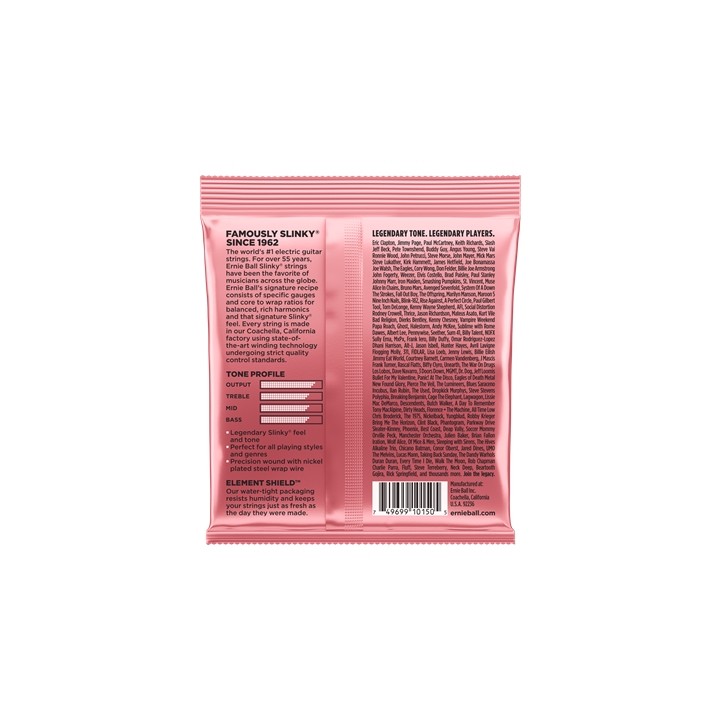 Acquista ERNIE BALL 2217 ZIPPY SLINKY NCKL WND ELEC GTR SLINKY 7-36 online | Merula Strumenti Musicali