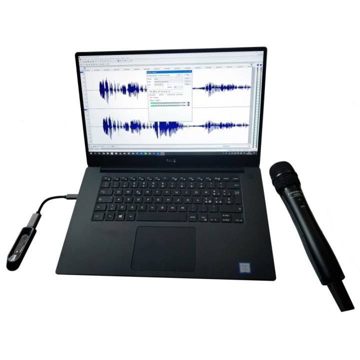 PROEL - U24H: Radiomicrofono Wireless (per Pc e diffusori a batteria V10FREE e V12FREE)