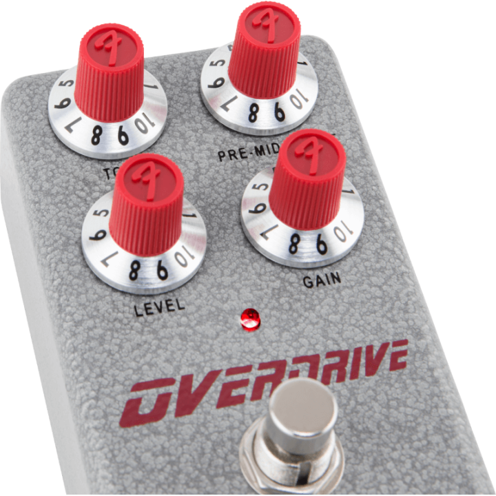 Fender Hammertone Overdrive, pedale per chitarra elettrica effetto overdrive