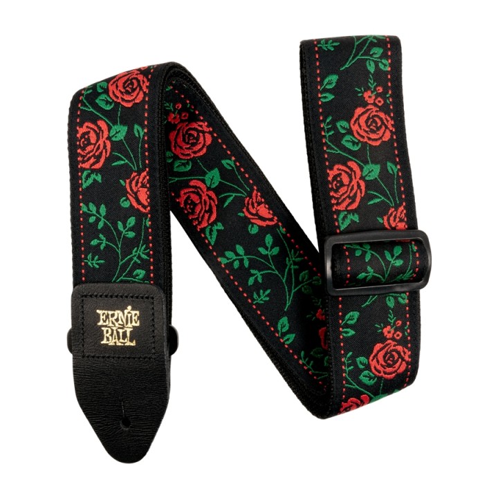 Acquista ERNIE BALL 5318 TRACOLLA SPANISH ROSE JACQUARD STRAP 2021 online | Merula Strumenti Musicali