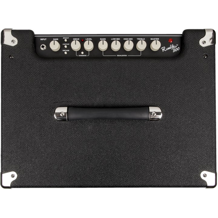 Acquista FENDER Rumble 500 Combo (V3) Blk/Slv online | Merula Strumenti Musicali
