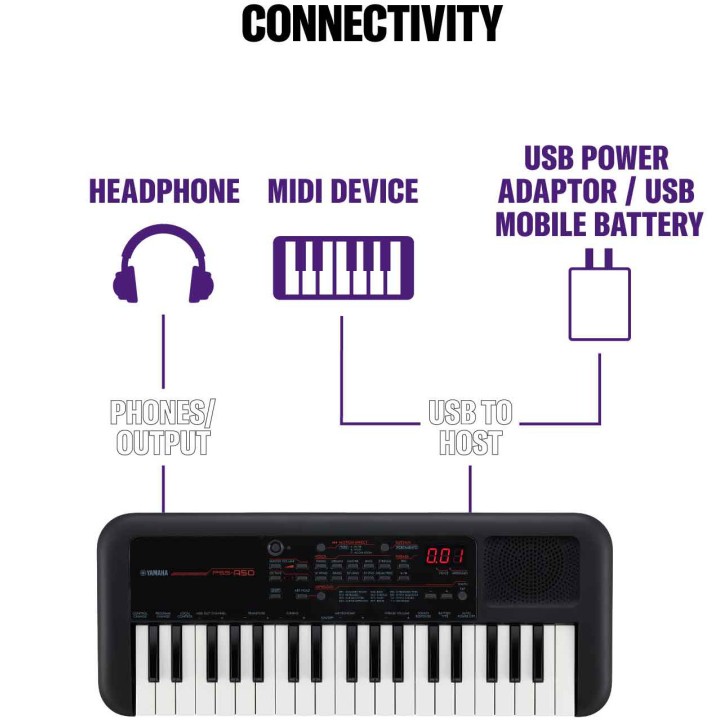 Acquista YAMAHA Pss-A50 online | Merula Strumenti Musicali
