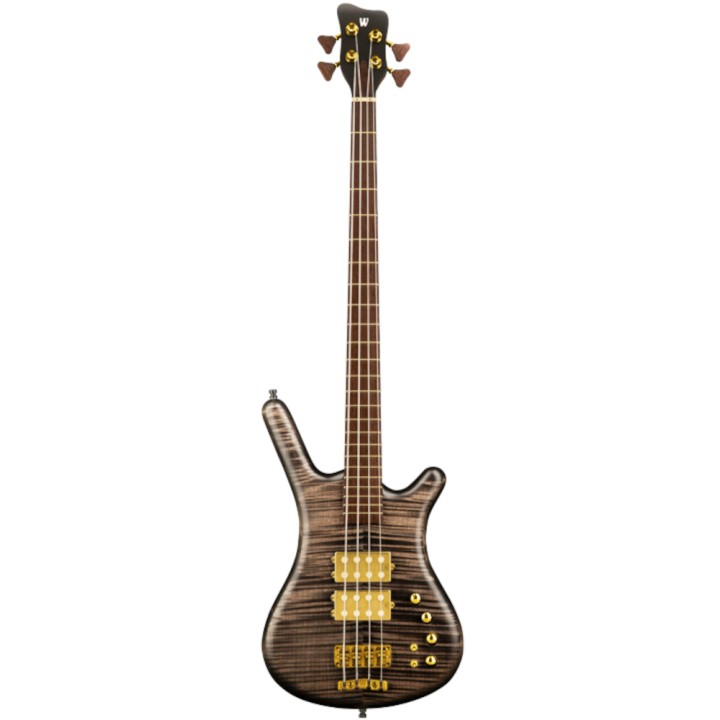 Acquista WARWICK CORVETTE $$ 4 NIRVANA BLACK TRANSPARENT SATIN online | Merula Strumenti Musicali