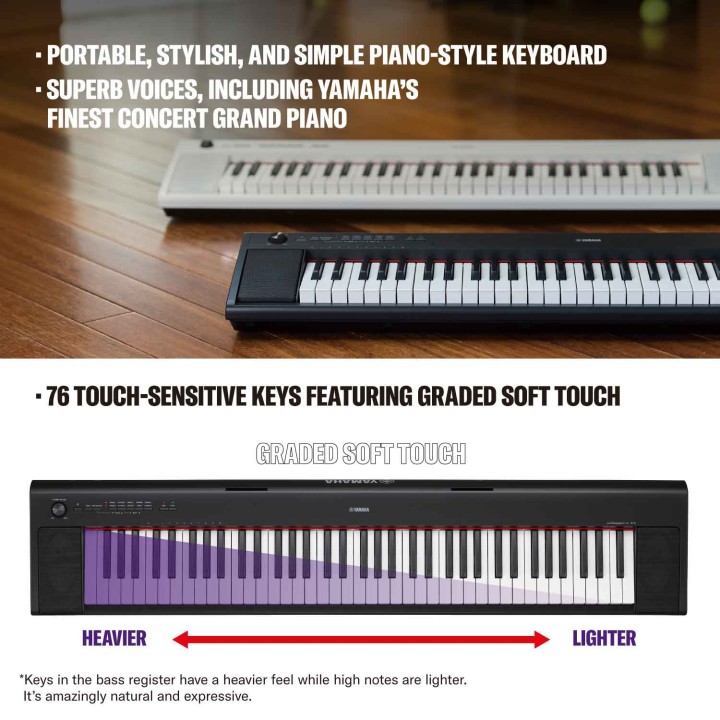 Acquista YAMAHA NP32B online | Merula Strumenti Musicali