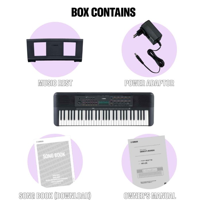Acquista YAMAHA PSR E273 online | Merula Strumenti Musicali