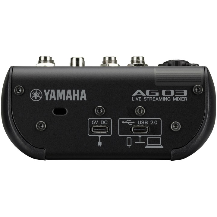 Acquista YAMAHA AG03-MK2 BK online | Merula Strumenti Musicali