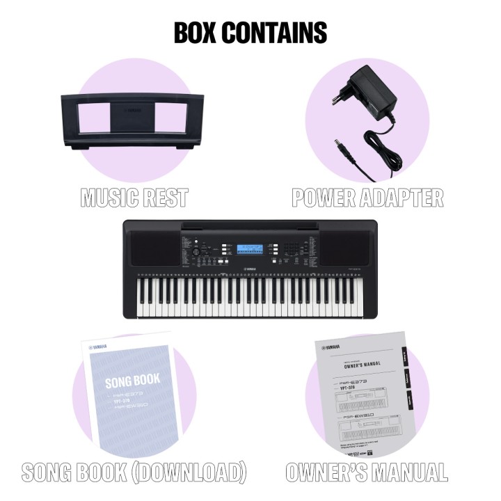 Acquista YAMAHA Psr-E373 online | Merula Strumenti Musicali