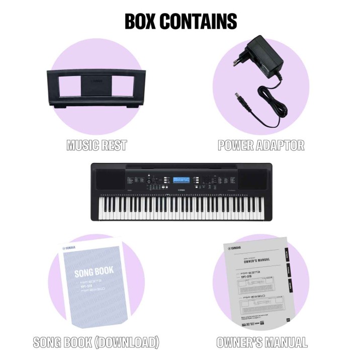 Acquista YAMAHA PSR-EW310 online | Merula Strumenti Musicali