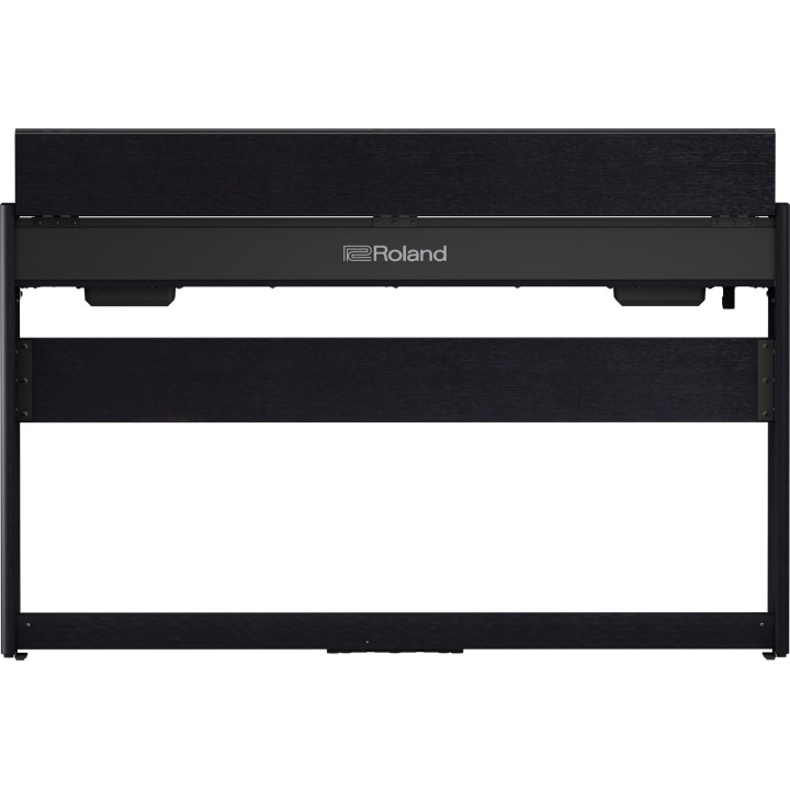roland f701 black piano digitale con mobile
