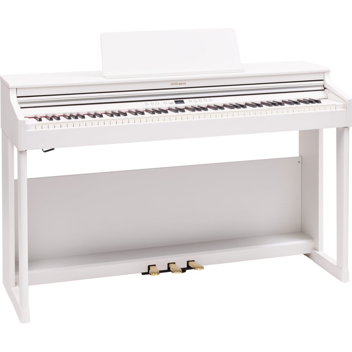 roland rp701-wh piano digitale con mobile