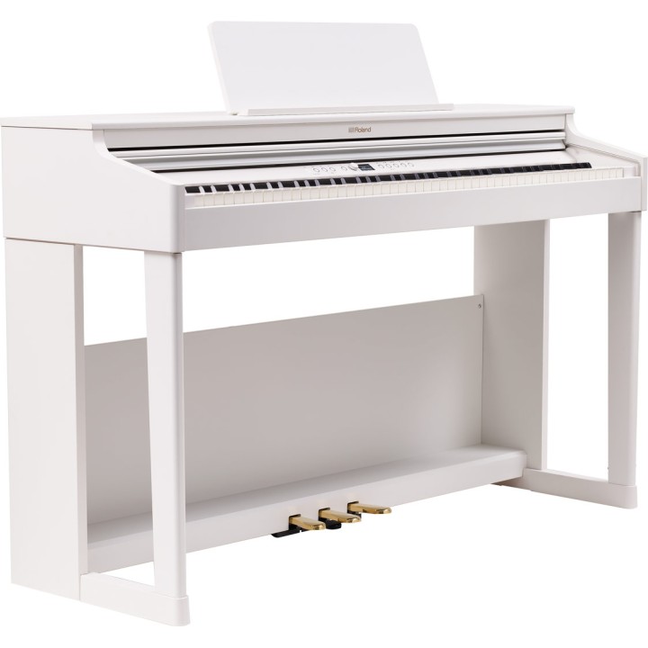 roland rp701-wh piano digitale con mobile