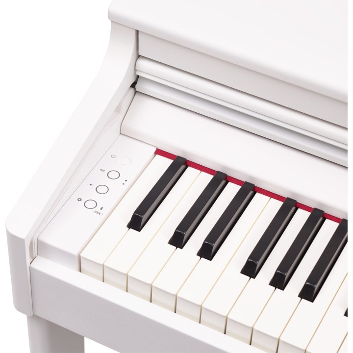 roland rp701-wh piano digitale con mobile
