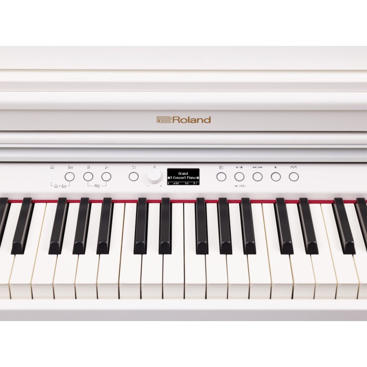 roland rp701-wh piano digitale con mobile