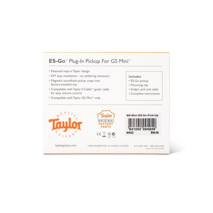 Acquista TAYLOR 84022 ES-GO MINI PICK UP online | Merula Strumenti Musicali