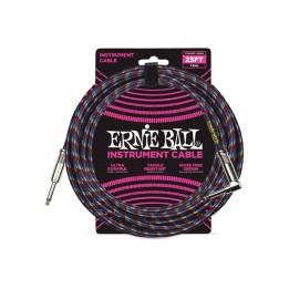 Acquista ERNIE BALL 6063 CAVO BRAIDED BLACK/RED/BLUE/WHITE 7,62 M online | Merula Strumenti Musicali