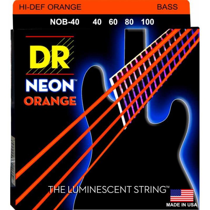 Acquista Dr Nob-40 Neon Orange online | Merula Strumenti Musicali