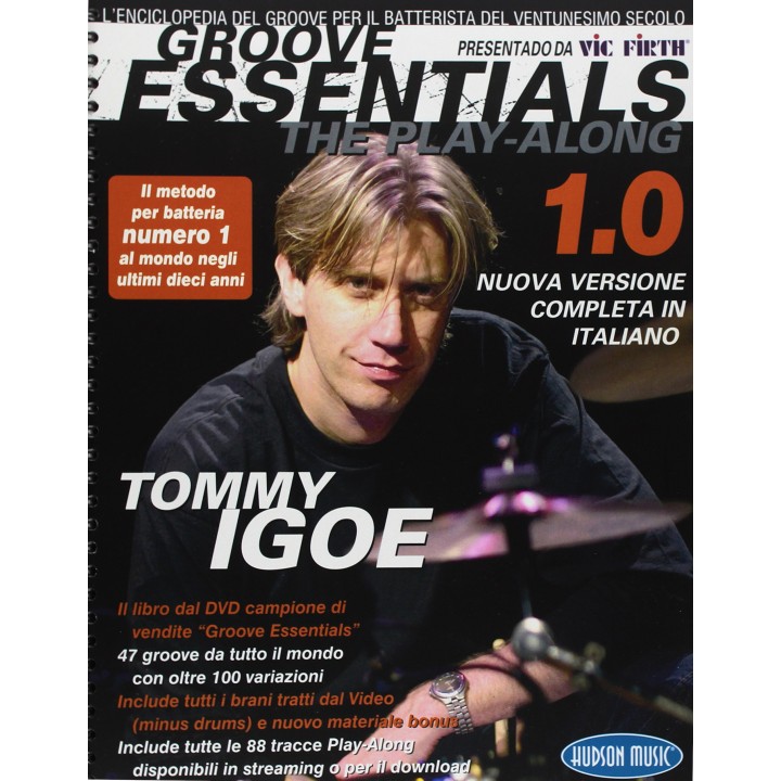 GROOVE ESSENTIALS THE PLAY-ALONG - Metodo per batteria