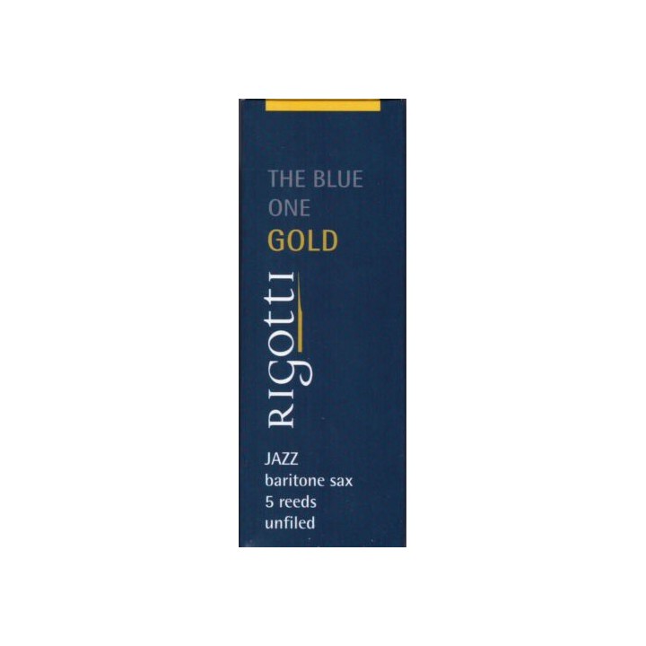 Acquista RIGOTTI ANCE SAX BARITONO MIB GOLD JAZZ 3 STRONG online | Merula Strumenti Musicali