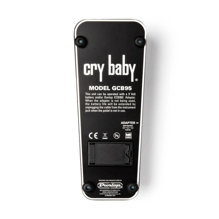 Acquista DUNLOP Gcb95 Cry Baby Wah online | Merula Strumenti Musicali