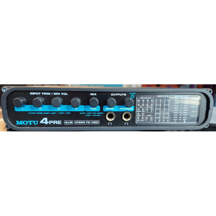 Acquista MOTU 4 PRE (FW/USB) online | Merula Strumenti Musicali