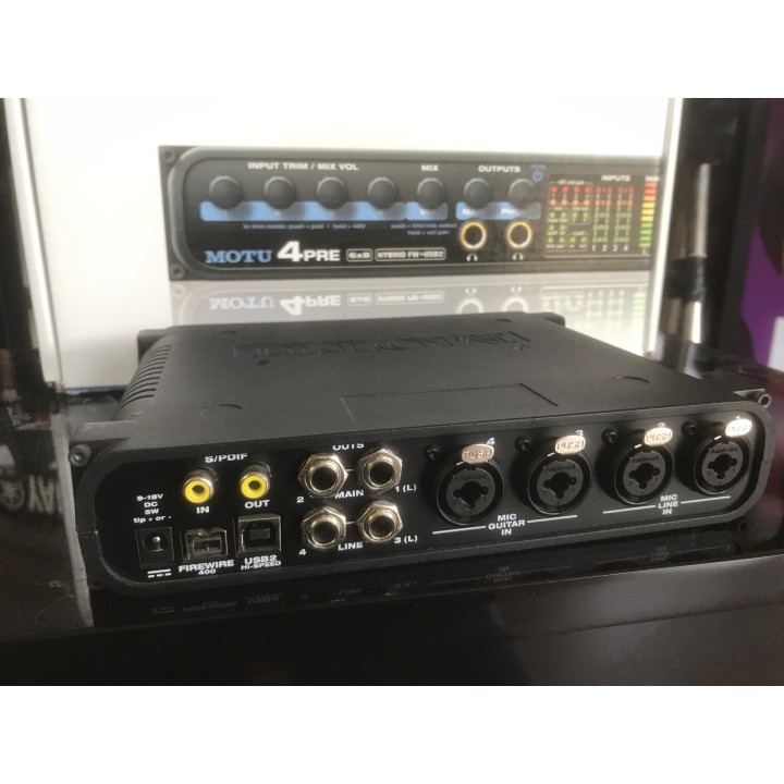 Acquista MOTU 4 PRE (FW/USB) online | Merula Strumenti Musicali