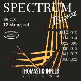 Acquista THOMASTIK SB210 CORDE PER CHITARRA ACUSTICA/FOLK SPECTRUM BRONZE SERIES SET online | Merula Strumenti Musicali