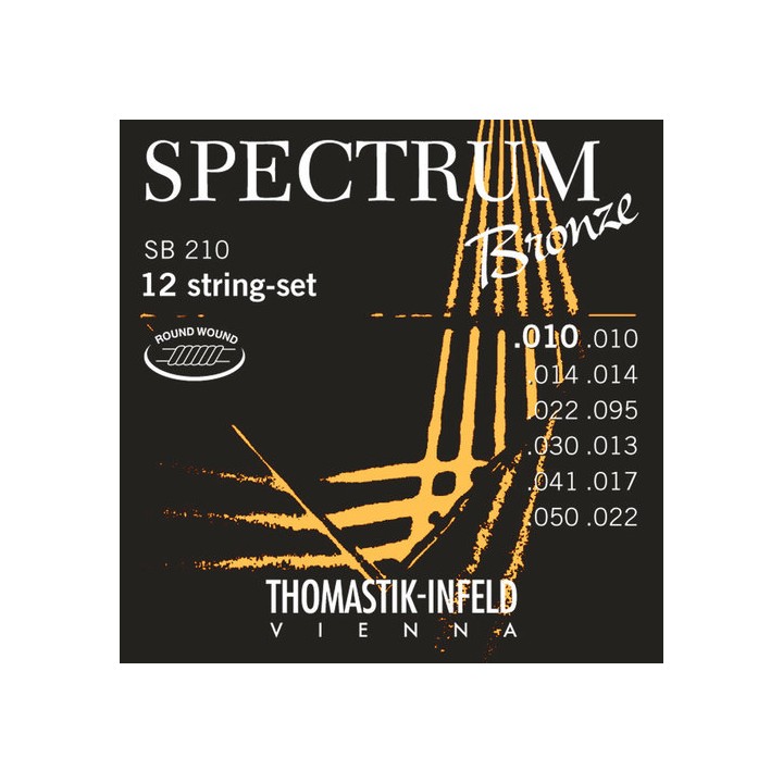 Acquista THOMASTIK SB210 CORDE PER CHITARRA ACUSTICA/FOLK SPECTRUM BRONZE SERIES SET online | Merula Strumenti Musicali