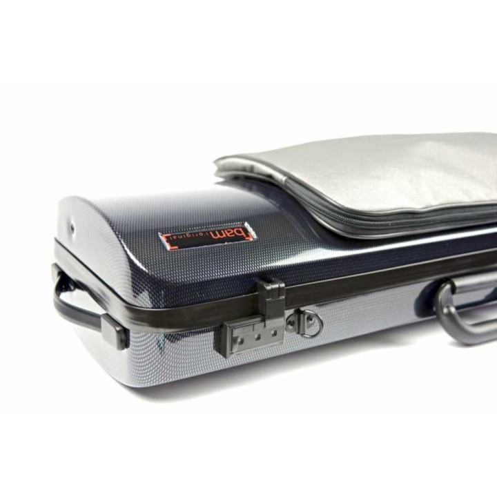 Acquista BAM 2011xlc Custodia "Hightech" Rettangolare Per Violino Con Pocket - Black Carbon online | Merula Strumenti Musicali