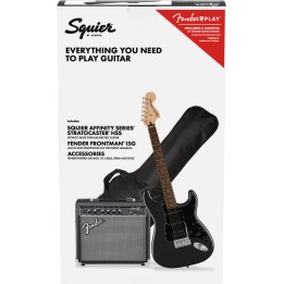 Acquista SQUIER Affinity Series Stratocaster Hss Pack, Laurel Fingerboard, Charcoal Frost Met online | Merula Strumenti Musicali