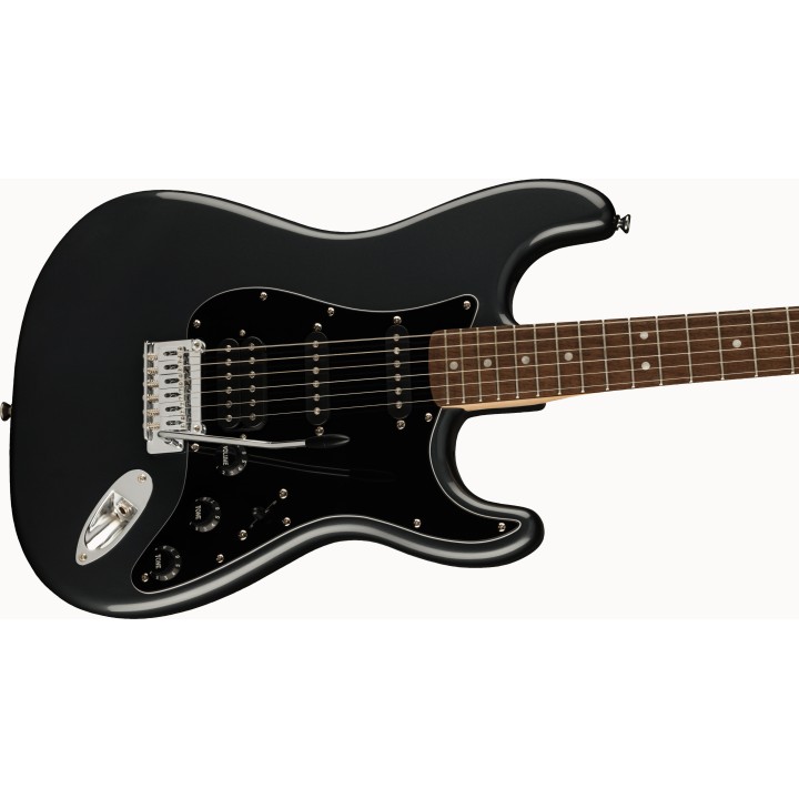 Acquista SQUIER Affinity Series Stratocaster Hss Pack, Laurel Fingerboard, Charcoal Frost Met online | Merula Strumenti Musicali