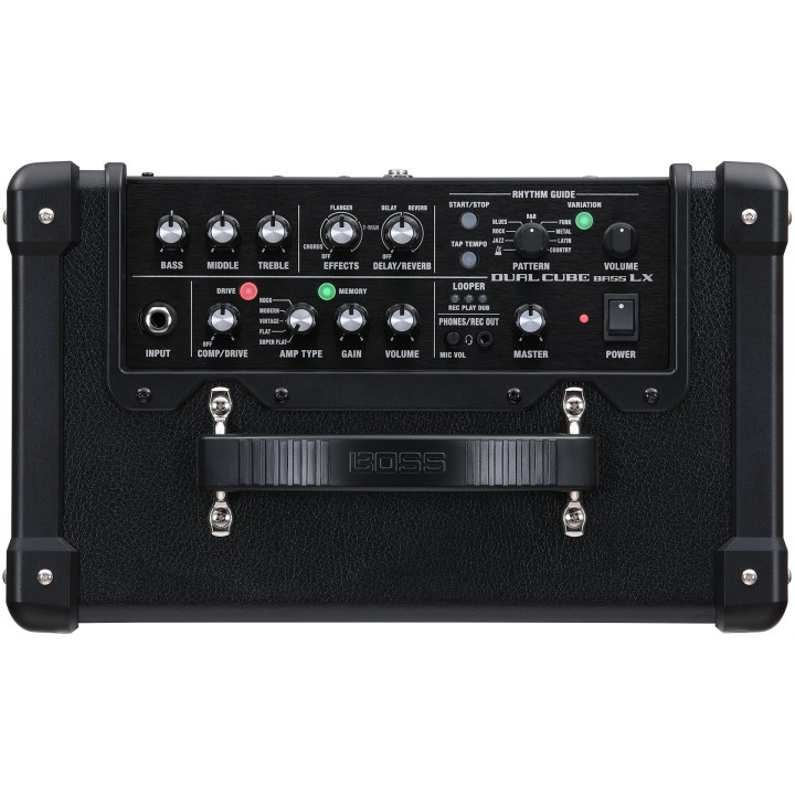 boss dual cube bass lx amplificatore combo portatile