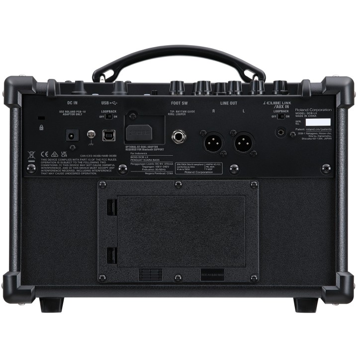boss dual cube bass lx amplificatore combo portatile