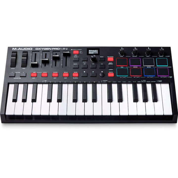 M-AUDIO - OXYGEN PRO MINI Master keyboard 32 tasti