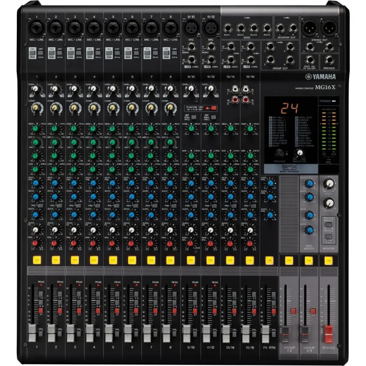 YAMAHA - MG16X | Mixer con effetti