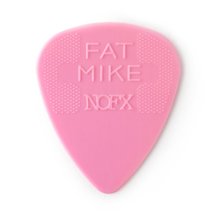 Acquista DUNLOP 44P060FM FAT MIKE CUSTOM NYLON PICK 6PC online | Merula Strumenti Musicali