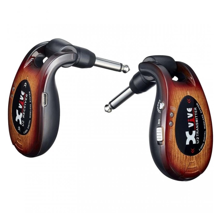 Acquista XVIVE U2 Guitar - Sistema Wireless Digitale - 3 Tone Sunburst online | Merula Strumenti Musicali