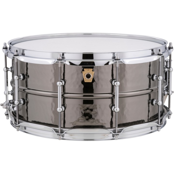 Acquista LUDWIG LB417KT - BLACK BEAUTY MARTELLATO 14"X6.5" online | Merula Strumenti Musicali