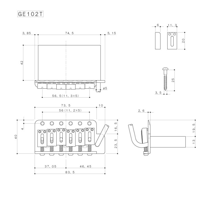 Acquista GOTOH GE102TC online | Merula Strumenti Musicali